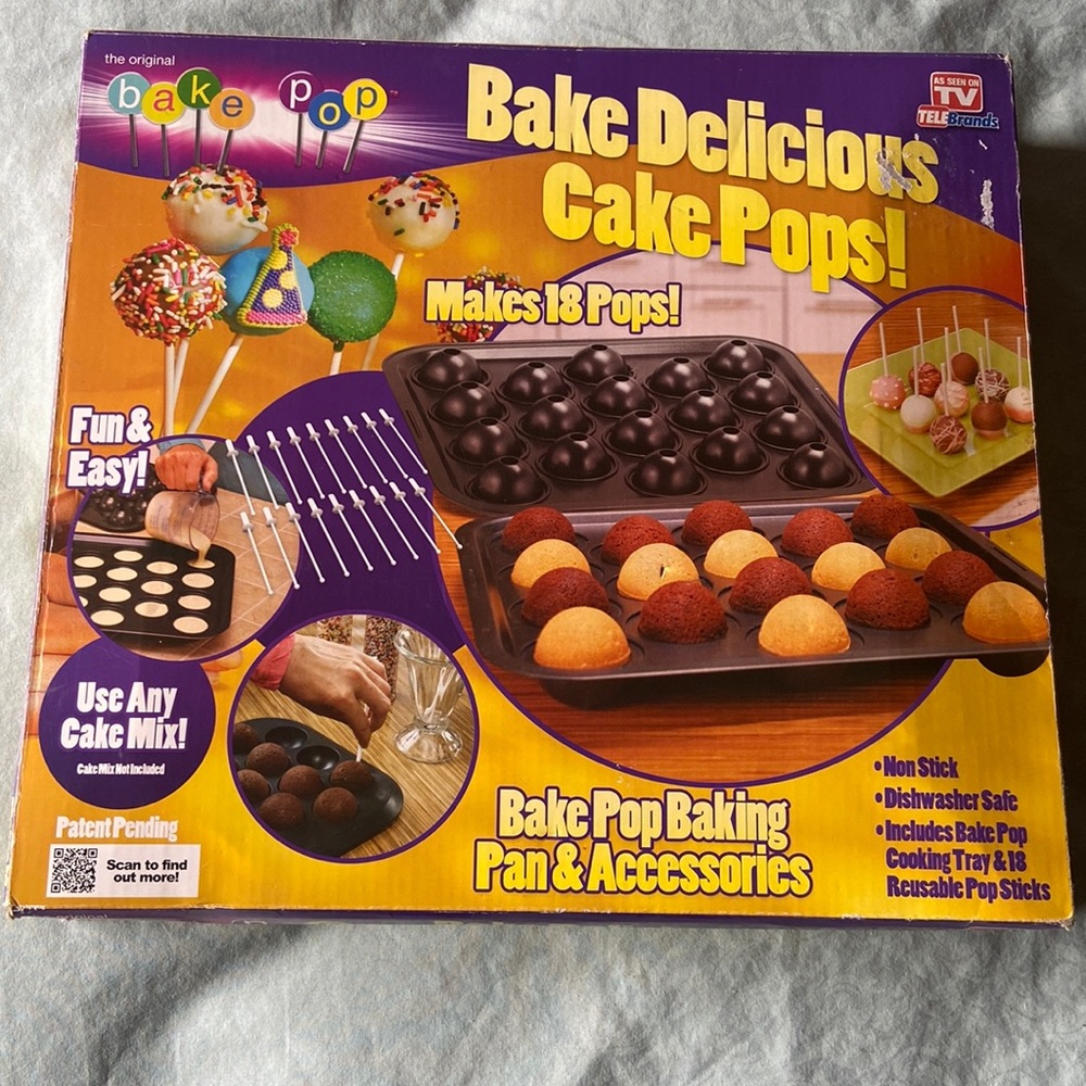 As Seen on TV Bake Delicious Cake Pops